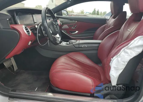 2015 Mercedes-Benz S 63 Amg из США, поврежденный, VIN WDDXJ7JB3FA001561